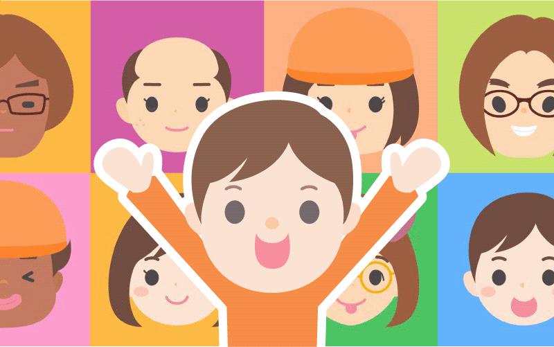 キャラクターメーカーをシェア